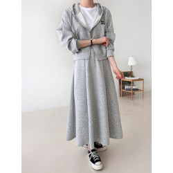 MIUMIU 미우미우 후드집업 롱스커트 세트 2COLOR