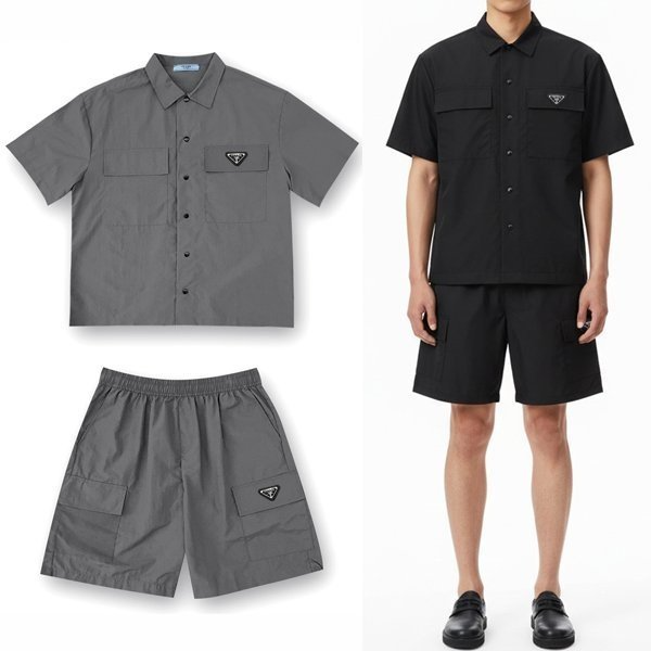 PRADA 프라다 나일론 셋업