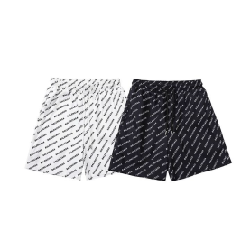 BALENCIAGA 발렌시아가 6455 올오버 로고 프린트 스윔 쇼츠