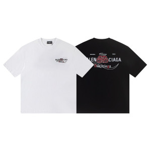 BALENCIAGA 발렌시아가 6574 멀티 아이콘 로고 반팔