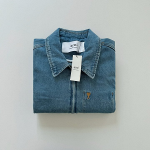 AMI 아미 데님 집업 자켓
