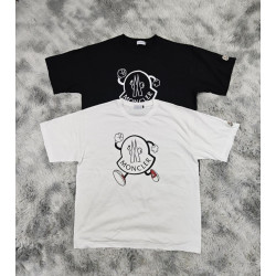 MONCLER 몽클레어 런 오버핏 라운드 반팔