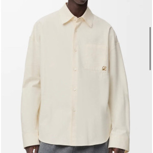 LOEWE 로에베 로고자수 셔츠