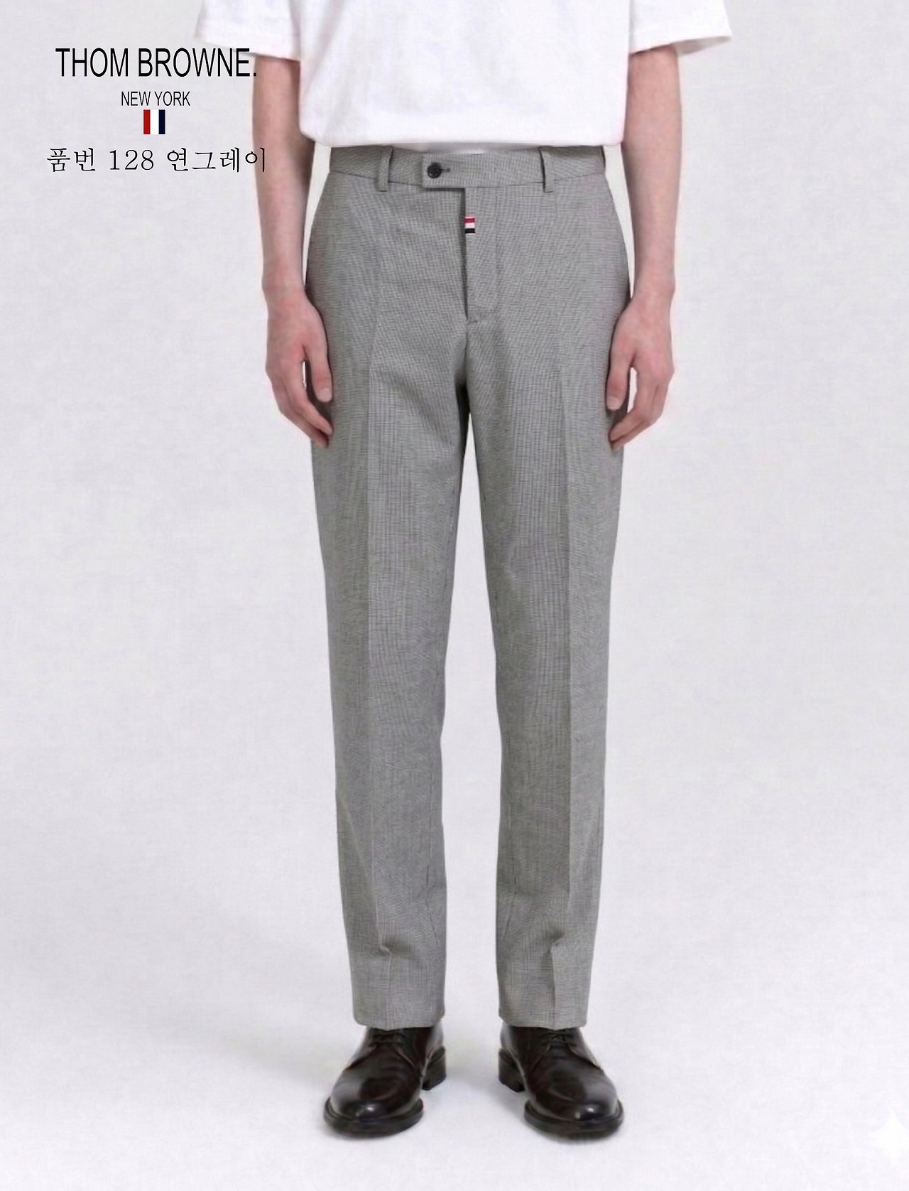 THOM BROWNE 톰브라운 린넨 슬렉스(128)